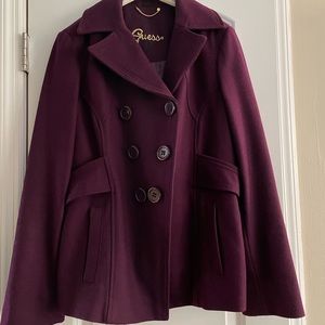 Size Large Guess coat color is Violet